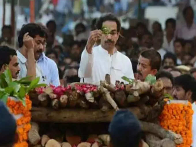 CHAMPA SINGH THAPA BAL THACKERAY FUNERAL