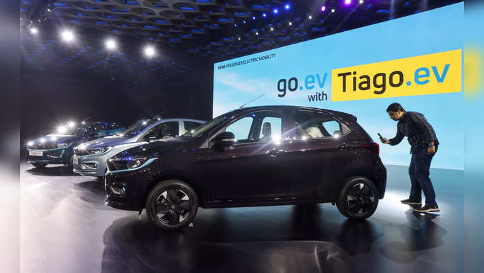 Tata Tiago EV electric hatchback launch