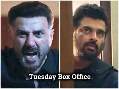 बॉक्‍स ऑफिस: सनी देओल की चुप को मिला 100 रुपये के टिकट का फायदा, मंगलवार को माधवन खा गए धोखा