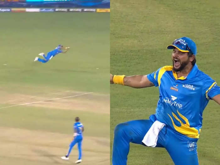 suresh raina catch