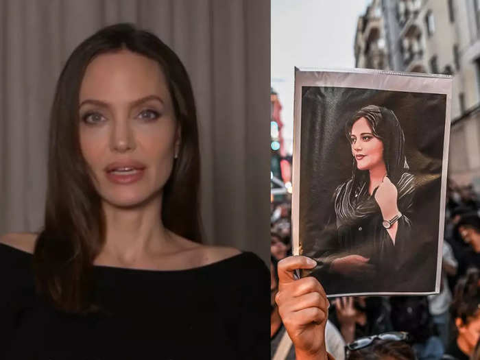 Angelina Jolie comes out in support Anti-Hijab Protest