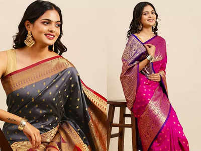 Amazon Saree Sale: 80% तक की छूट पर मिल रही हैं ये 5 Banarasi Silk Saree, ये है शानदार फेस्टिव वेयर कलेक्शन 