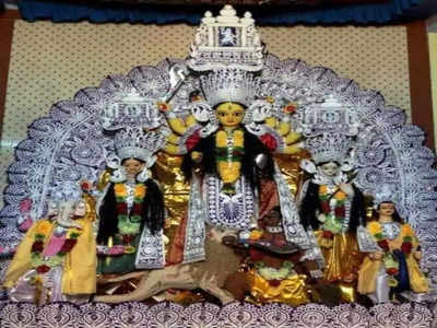 शारदीय नवरात्रः चाईबासा के आमला टोला में वर्ष 1870 से रही है दुर्गा पूजा, पुरानी परंपरा अब भी है बरकरार