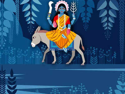 नवरात्रि का आज सातवां दिन, क्यों कहलाती हैं मां कालरात्रि शुभंकरी