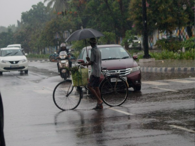 weather update: ರಾಜ್ಯದಲ್ಲಿ ಮುಂದಿನ ಎರಡು ದಿನ ಸಾಧಾರಣ ಮಳೆ- ಹಲವೆಡೆ ಗುಡುಗು ಸಹಿತ ಮಳೆ