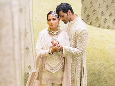 दुल्हन-दूल्हा बने ऋचा चड्ढा और अली फजल का दिखा रॉयल लुक, ये तस्वीरें रणबीर-आलिया की शादी को भी कर रहीं फेल