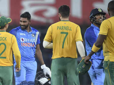 IND vs SA: विश्व कप से पहले साउथ अफ्रीका ने भारत को दिया गहरा जख्म, तस्वीरों में देखें तीसरे टी20 का रोमांच 