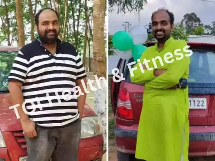 weight loss real story 34 years old common man lost 55 kilo in just 6 month running is one of his fat loss secret