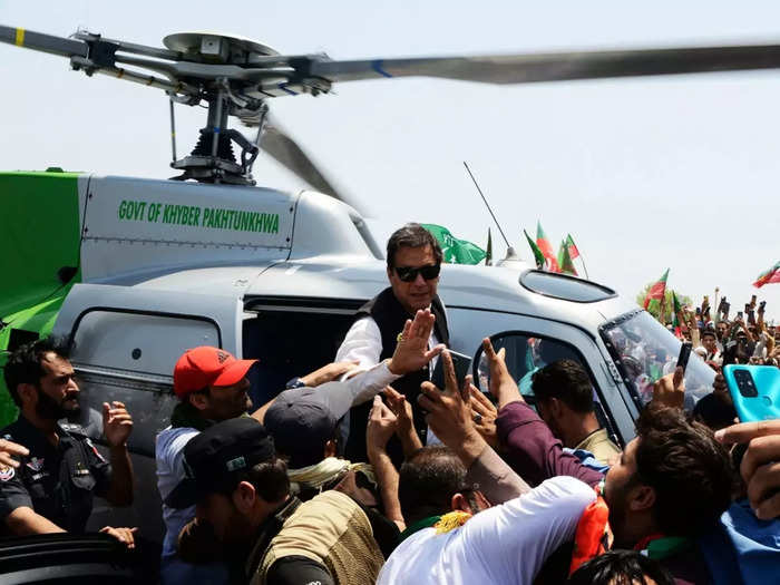 Imran Khan Helicoptor