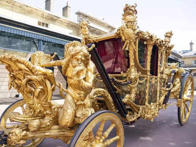 ब्रिटेन के राजपरिवार की शान है 260 साल पुराना रथ, सोने से बना है, जानें इसकी खासियत 