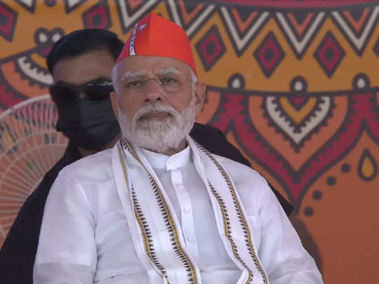 PM Modi addressing rally in Patidar stronghold area of Rajkot Gujarat- पीएम  मोदी का राजकोट के जामकंडोरणा में सभा।