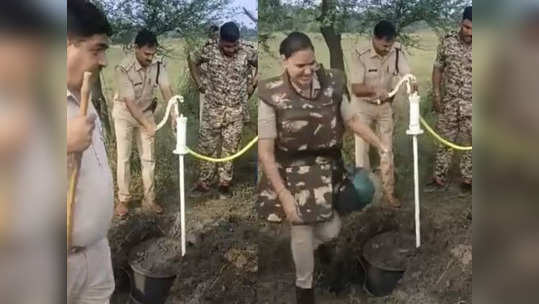 काय सांगता? बोअरवेलमधून पाण्याऐवजी निघू लागली दारू; सेटिंग पाहून छापा टाकणारे पोलीस चकित