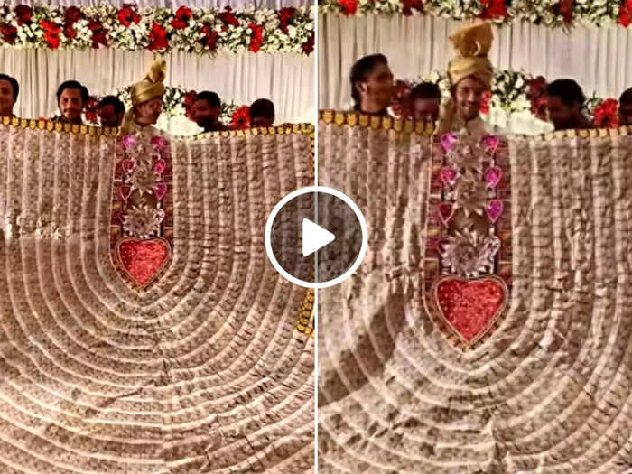 dream haar for your wedding day watch groom wear biggest noto ki mala garland video