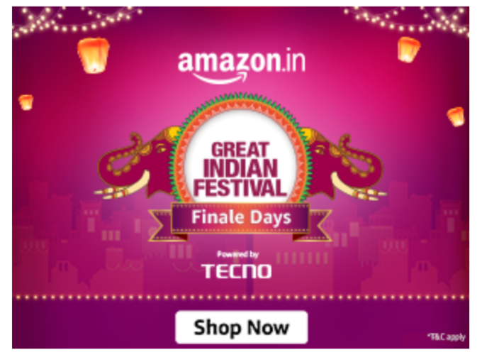 Amazon Great Indian Festival unveils 'Finale Days' with exciting offers