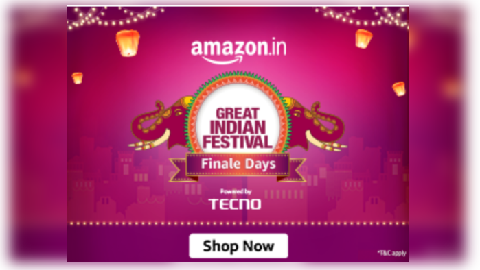 Amazon ग्रेट इंडियन फेस्टिव्हलने रोमांचक ऑफर्ससह 'Finale Days' चे अनावरण केले