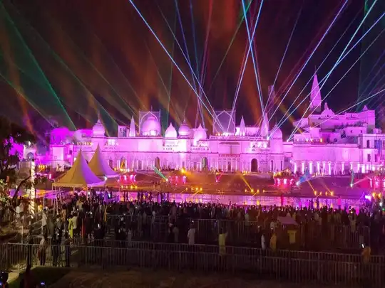Diwali 2022: जगमग राम मंदिर-घाट, राम की पैड़ी....दिवाली से पहले अयोध्या का भव्य नजारा देख कह उठेंगे वाह - diwali ayodhya deepotsav 2022 ram ki paudi exclusive photo pm narendra modi visit