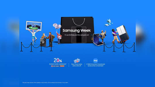 Samsung चा वाढदिवस आहे आणि पार्टी सुरू, Samsung ने Week सोबत Festive sale वाढवला