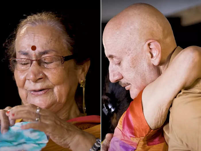 anupam kher mother dulari