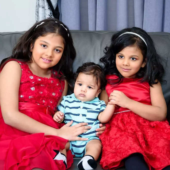 rambha daughters