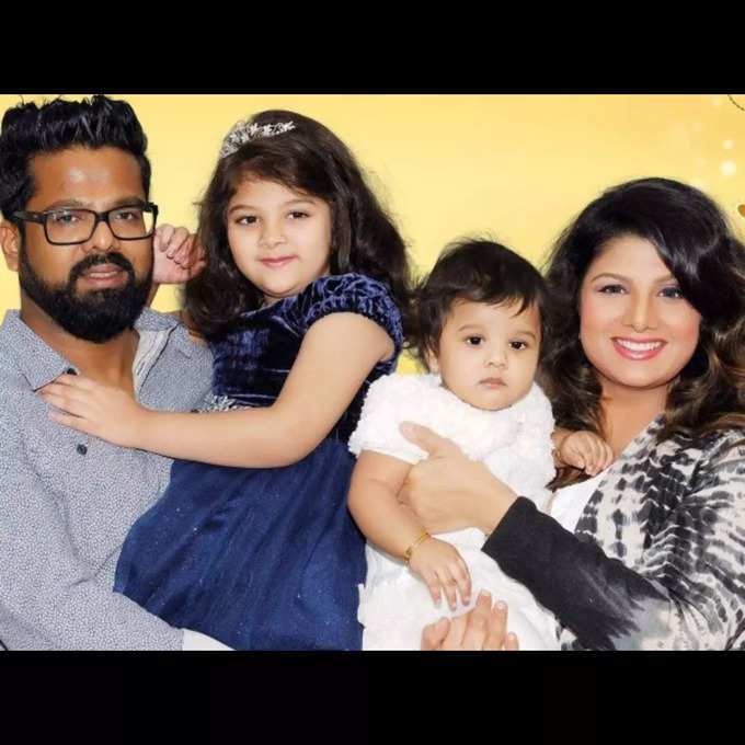 actress rambha family