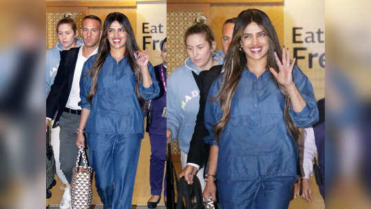 Priyanka Chopra वर चढली 'डेनिमची जादू' आरामदायक कपड्यांमध्ये वाढवले तापमान, तर चाहते म्हणतात लेक मालती कुठेय?