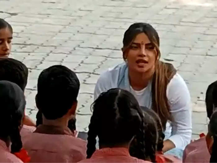 Priyanka Chopra video from her Lucknow visit