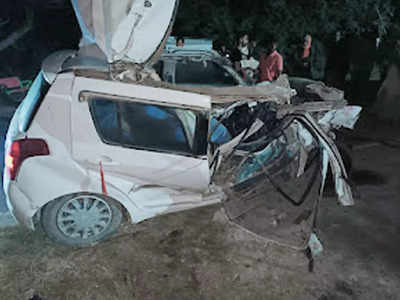 Ballia News: बलिया में तड़के रोडवेज बस और कार में भीषण टक्कर, 1 की मौत...4 घायल