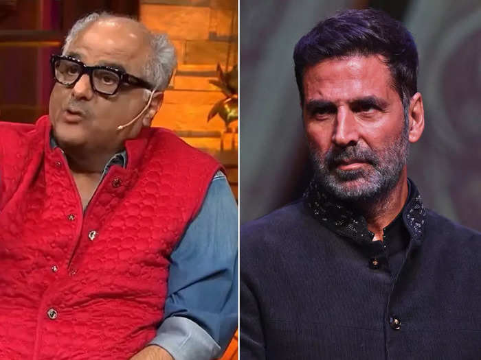 Boney Kapoor and Akshay Kumar