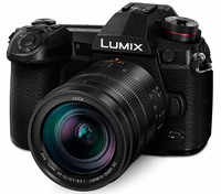 panasonic lumix g9 mirrorless camera micro four thirds 203 megapixels plus 80 megapixel high resolution mode with lumix g vario 12 60mm f35 56 lens dc g9mk black