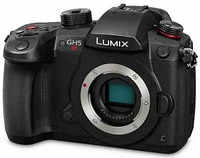 पैनासोनिक Lumix G DC-GH5S 10MP 4K Mirrorless Camera with Optical Zoom (Black) Body Only