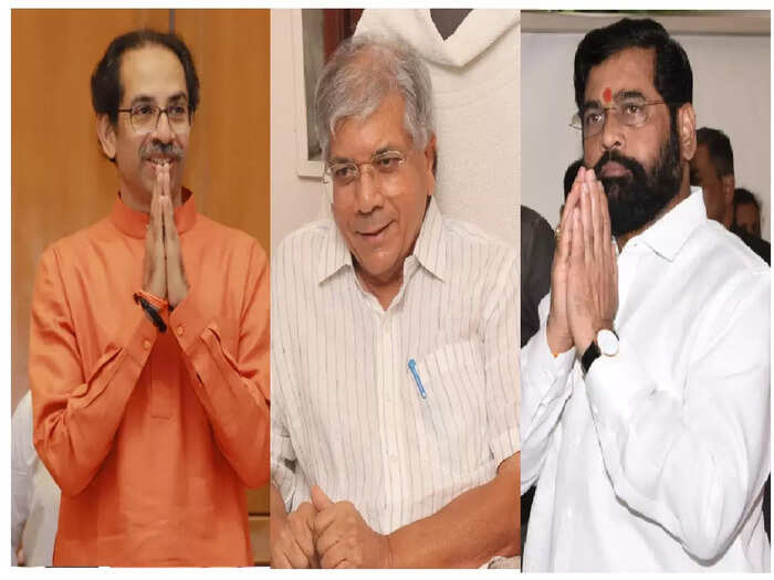 CM Eknath Shinde will meet VBA prakash Ambedkar Rajgruha residence Mumbai CM Eknath Shinde will meet VBA prakash Ambedkar Rajgruha residence Mumbai
