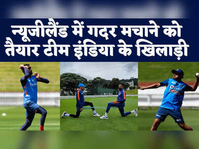 टी-20 सीरीज से पहले भारतीय टीम ने बहाया पसीना, पूरे रंग में दिखे संजू-अय्यर और पंत