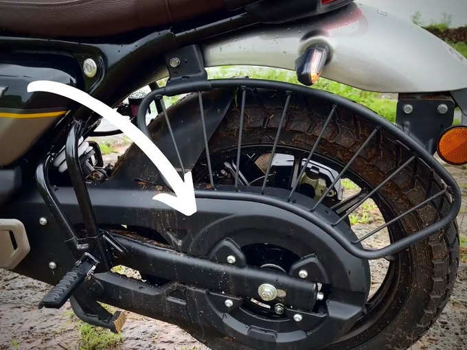 TVS Ronin Chain Cover