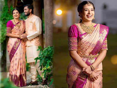 ये Silk Saree Kanjivaram दे सकती हैं आपको परफेक्ट ब्राइडल लुक, दोस्त की शादी पर पहनकर भी मिलेगी तारीफ 