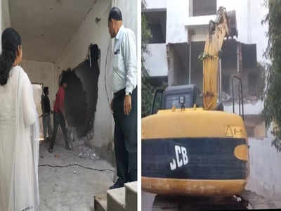 Lucknow: अवैध निर्माण पर चला योगी सरकार का बुलडोजर, लखनऊ में 5 मंजिला अपार्टमेंट पर एलडीए ने की कार्रवाई 