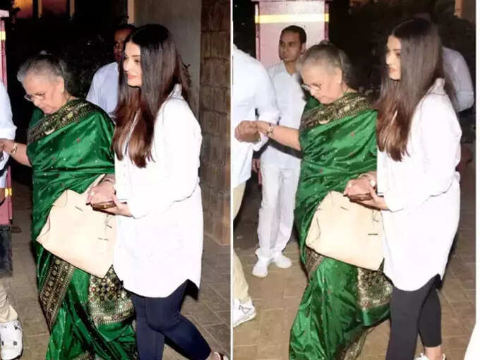 Aishwarya Rai played a daughter's relationship while recovering from her mother, and won the hearts of fans by wearing simple clothes. | Hits Times 95678709 | Hits Times