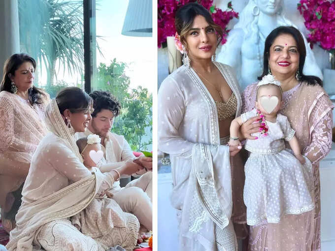 Priyanka Chopra shares first photo of Lekki, Priyanka-Nick's 'Ha' thought behind Malti's name | Hits Times 95739112 | Hits Times