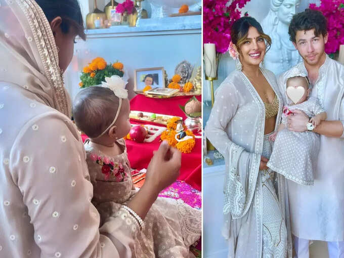 Priyanka Chopra shares first photo of Lekki, Priyanka-Nick's 'Ha' thought behind Malti's name | Hits Times 95739141 | Hits Times