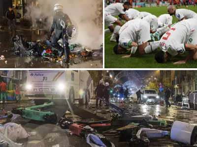 कतर में शर्मनाक हार पर बेल्जियम में बवाल, फुटबॉल फैंस का गजब उत्पात, अलर्ट पर दो देश
