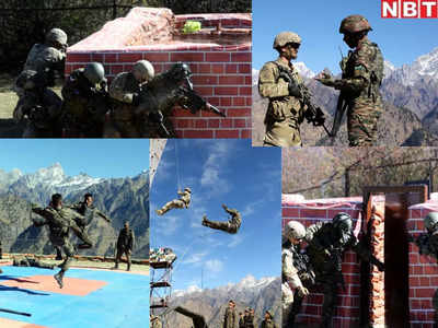 India US Joint Military Exercise: उत्तराखंड की पहाड़ियों में भारत-अमेरिका का जबरदस्त युद्धाभ्यास, चीन के उड़े तोते, देखिए तस्वीरें