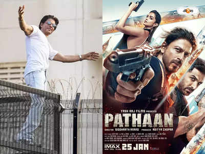 Shah Rukh Khan Pathaan : হাতে আর ৫৫ দিন, জেমস বন্ড স্টাইলের পোস্টার শেয়ার করে কাউন্টডাউন পাঠান শাহরুখের