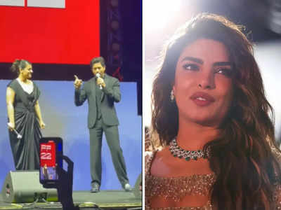 Shah Rukh: शाहरुख को मिला अवॉर्ड तो ऑडियंस में बैठीं प्रियंका चोपड़ा ने बजाई तालियां, दिखा बाजीगर वाला अंदाज 
