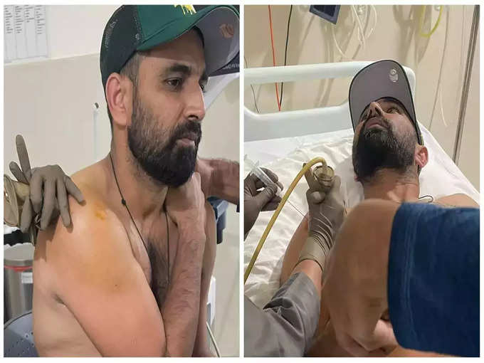 अस्पताल में मोहम्मद शमी, कितनी गंभीर है इंजरी, सामने आईं फोटोज