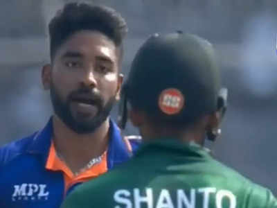 BAN vs IND: स्लेजिंग पर उतरे मोहम्मद सिराज, नहीं देखा होगा कभी ऐसा अंदाज, थर्रा रहा बल्लेबाज