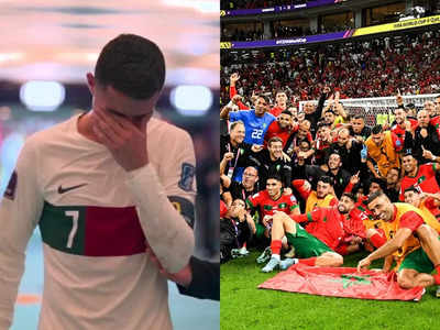 Fifa: कहां है रोनाल्डो... एयरपोर्ट चला गया क्या, पुर्तगाल की हार पर बवाल काट रहे हैं मोरक्कन फैंस, गजब बेइज्जती हुई है 