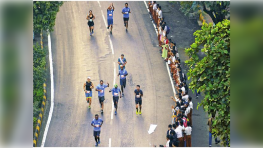 गुलाबी थंडीत उत्साहाची धाव; वसई-विरारमध्ये दोन वर्षांनंतर रंगली मॅरेथॉन, १५ हजार धावपटूंचा सहभाग