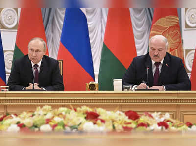 Putin in Belarus : यूक्रेन में बरसते रूसी कहर के बीच बेलारूस पहुंचे पुतिन, लुकाशेंको से करेंगे बातचीत 