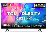 tcl 43c635 43 inch led 4k 3840 x 2160 pixels tv