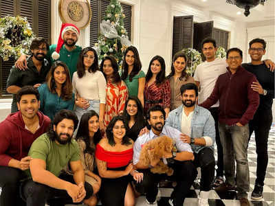 Ram Charan Christmas: राम चरण और वाइफ उपासना ने दी क्रिसमस की शानदार पार्टी, एक ही फ्रेम में दिखे साउथ के सितारे 