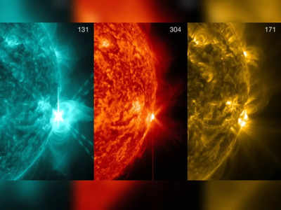 Solar Flare: सूर्य पर हुआ 1 अरब हाइड्रोजन बम के बराबर का धमाका, महाविस्फोट की चपेट में आने से बची पृथ्वी 